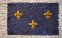 Early French Flag - La Salle era